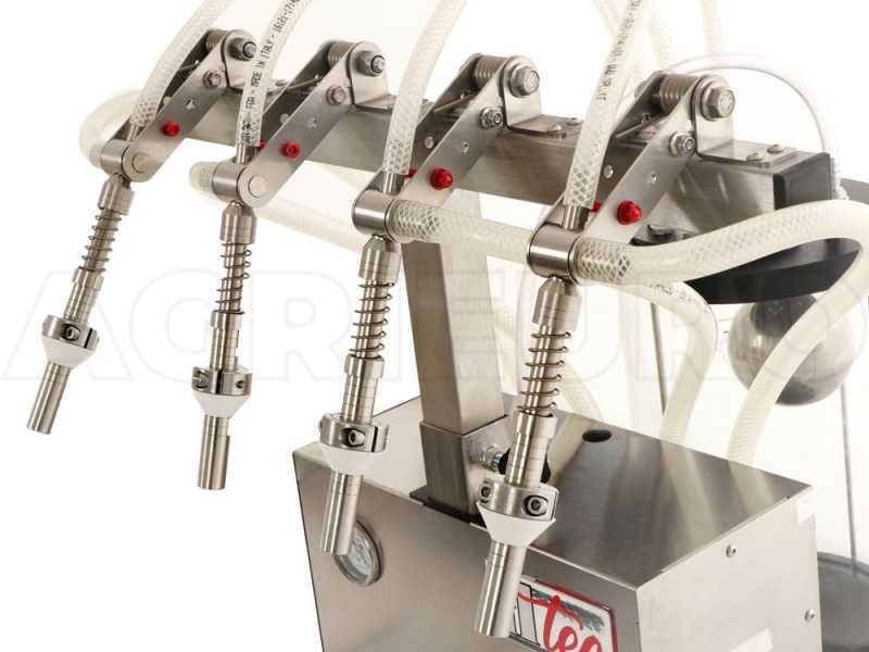 Il-Tec Ultrafiller 4 - Elektrischer Gegendruck-Abf&uuml;ller f&uuml;r Lebensmittelfl&uuml;ssigkeiten