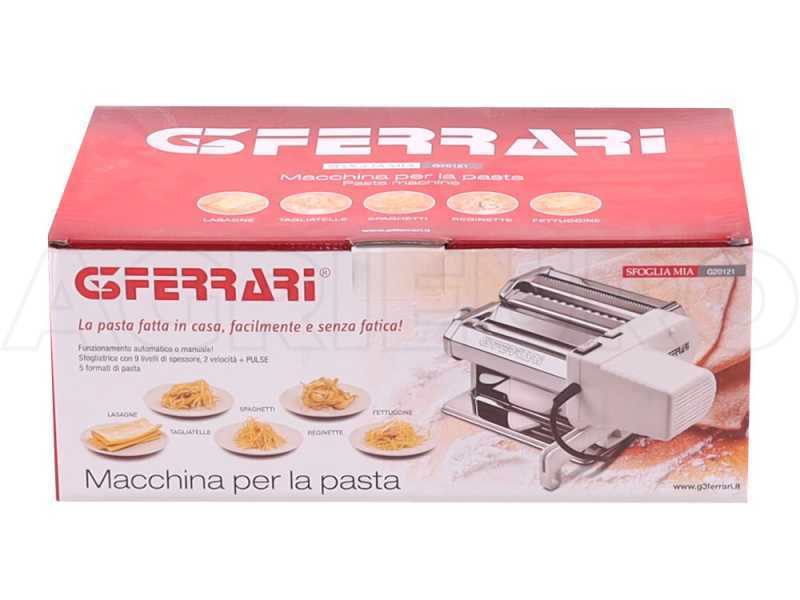 Elektrische Nudelmaschine G3 FERRARI Sfogliamia - Zur Herstellung von hausgemachter Pasta