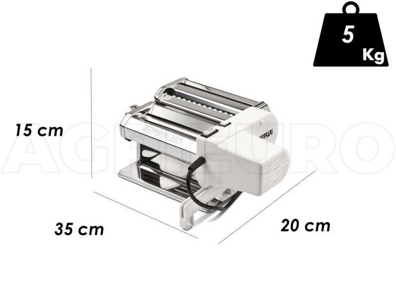 G3 Ferrari Sfogliamia - Elektrische Nudelmaschine aus Edelstahl 90W