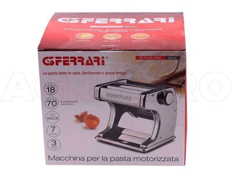 G3 Ferrari Sfoglia Prof - Elektrische Nudelmaschine aus Edelstahl 70 W
