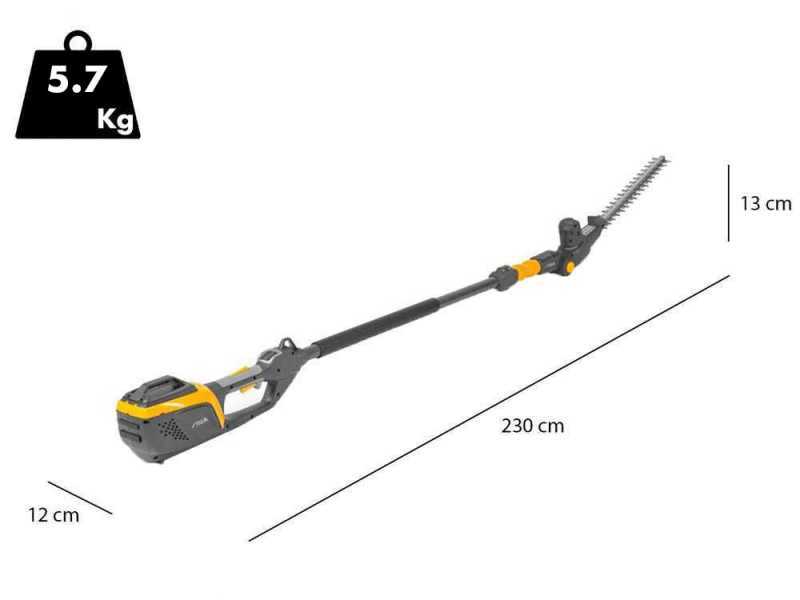 Stiga MT 500e - Multitool - Heckenschere und Kettens&auml;ge mit Verl&auml;ngerungsschaft - SOLO - ohne Akku und Ladeger&auml;t