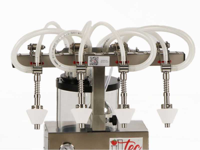 Druckluft-Abf&uuml;llmaschine Il-Tec Ultrafiller 4 Pomodoro- Abf&uuml;ller f&uuml;r dickfl&uuml;ssige Fl&uuml;ssigkeiten