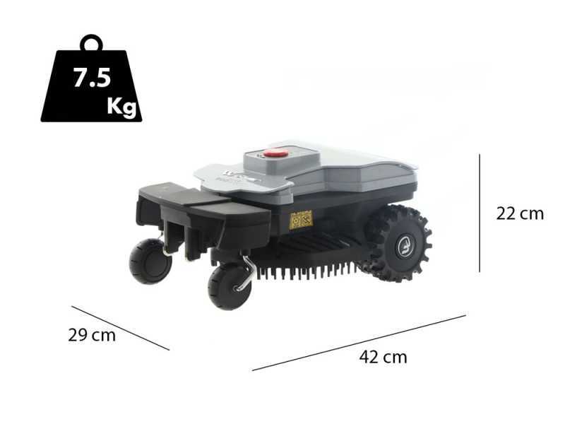 M&auml;hroboter Wiper IKE XH10R - APP-Steuerung - Schnittbreite 18 cm