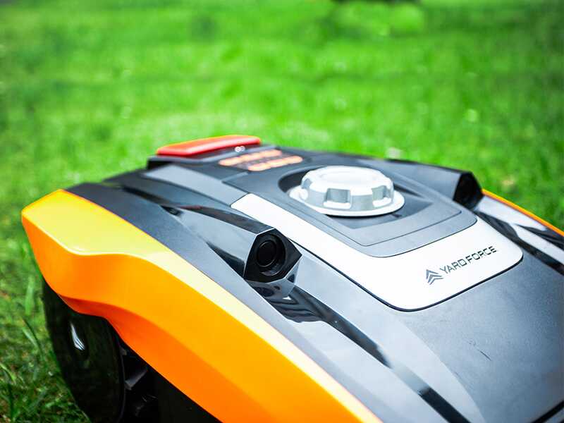 M&auml;hroboter Yard Force Compact  400RiS - App-Steuerung - IRadar-Ultraschallsensoren