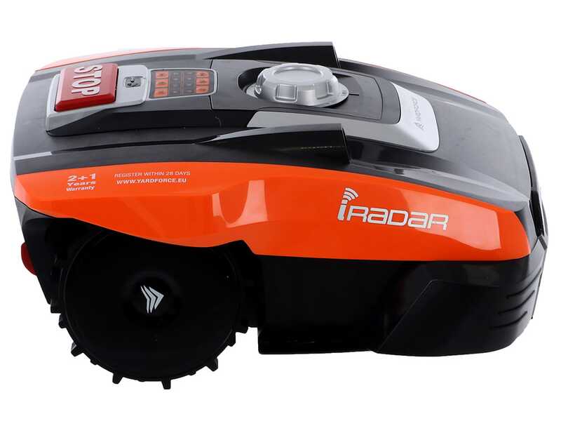 M&auml;hroboter Yard Force Compact  400RiS - App-Steuerung - IRadar-Ultraschallsensoren