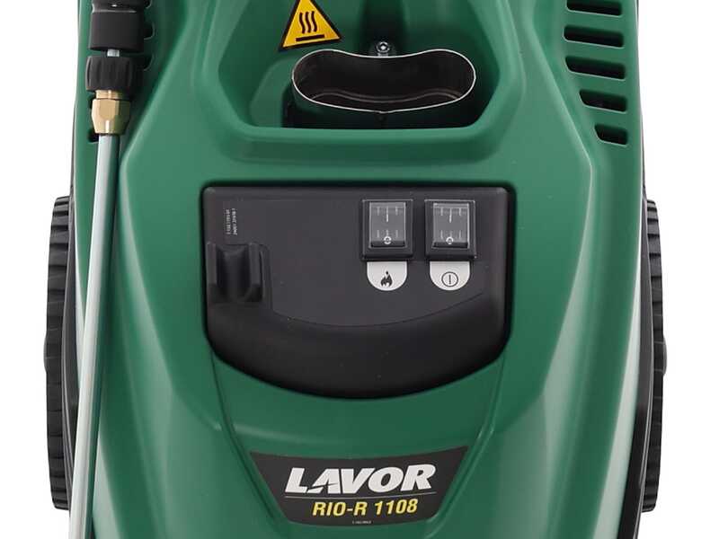 Elektrische Hei&szlig;wasser-Hochdruckreiniger Lavor RIO-R 1108 - Lavorwash