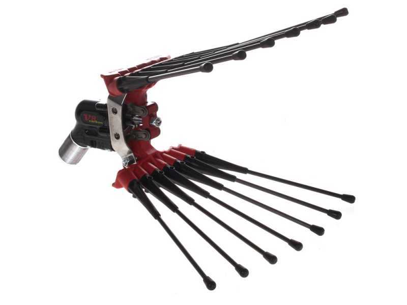 Pneumatische Oliven-Erntemaschine Lisam V8 Carbon - Olivenr&uuml;ttler  7 - 8 bar - 1800 Schl&auml;ge pro Minute