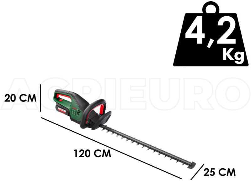 Akku-Heckenschere Bosch AdvancedHedgeCut 36 - Schwertl&auml;nge 65 cm - AKKU UND LADEGER&Auml;T NICHT ENTHALTEN