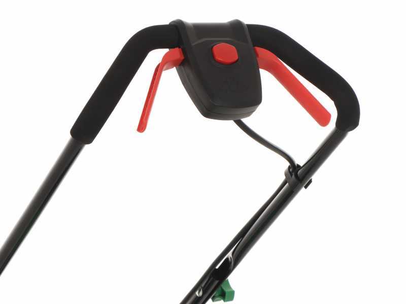 Akku-Rasenm&auml;her zum Schieben RIBIMEX PRBAT20-TON33 - 2x20V 4Ah Akku - 34 cm Schnittbreite