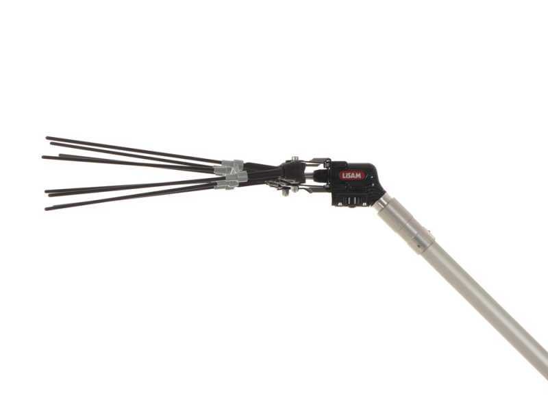 Pneumatische Oliven-Erntemaschine Lisam R8 Carbon - Olivenr&uuml;ttler 7 - 8 bar - 1700 Schl&auml;ge pro Minute