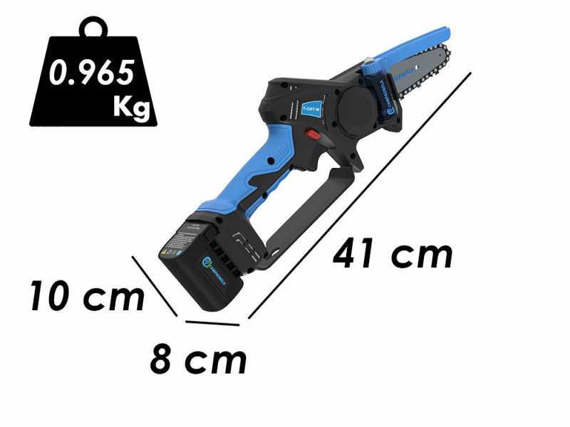 Akku-Handkettens&auml;ge Campagnola T-CAT M - 2x 2,5 Ah Akkus im Lieferumfang enthalten