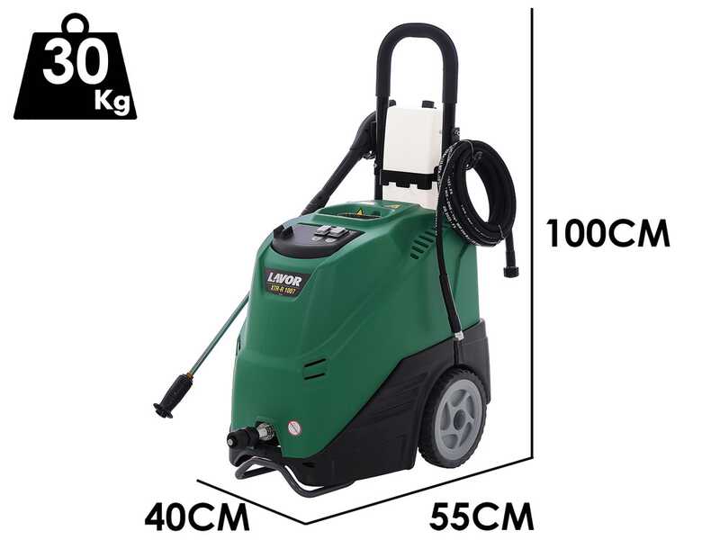Lavor XTR-R 1007 - Hei&szlig;wasser-Hochdruckreiniger - 135 bar - 420 l/h - 36032-00105