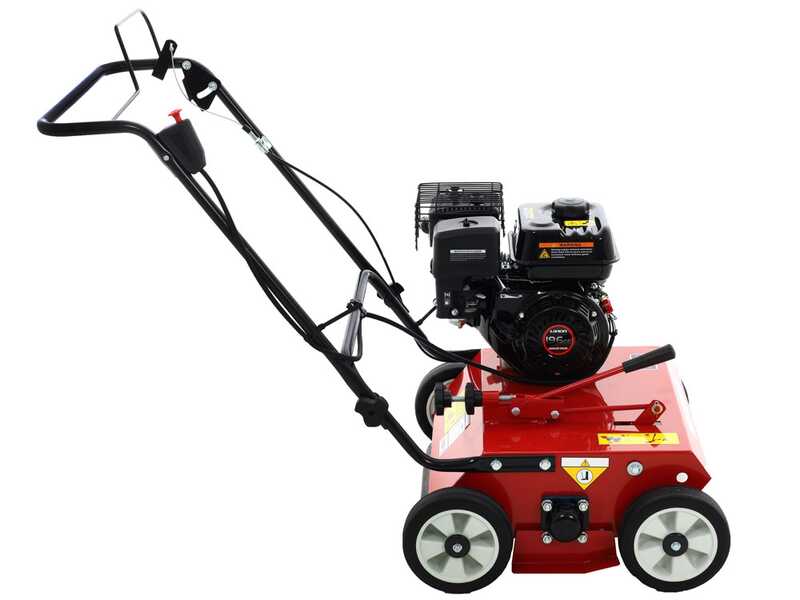 Weibang WB486CRC - Profi Benzin-Vertikutierer mit Pendelmesser  - Loncin G200F