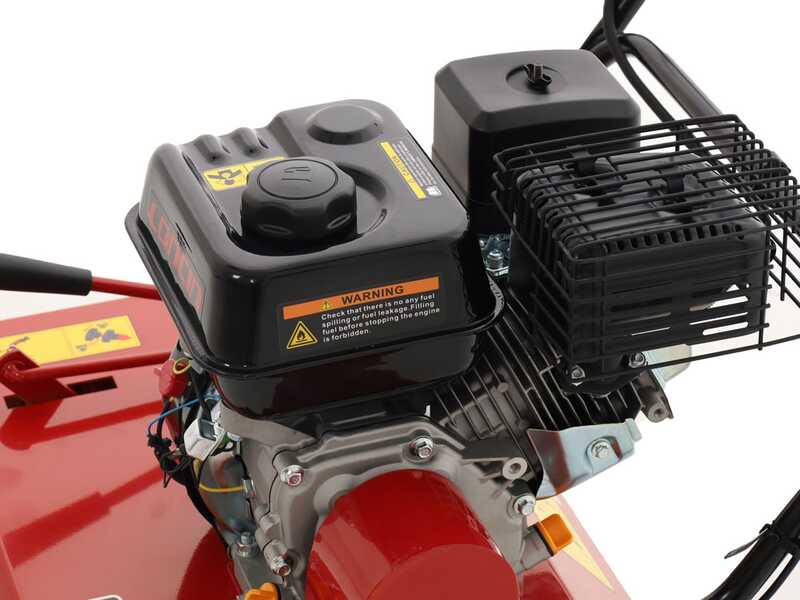 Weibang WB486CRC - Profi Benzin-Vertikutierer mit Pendelmesser  - Loncin G200F