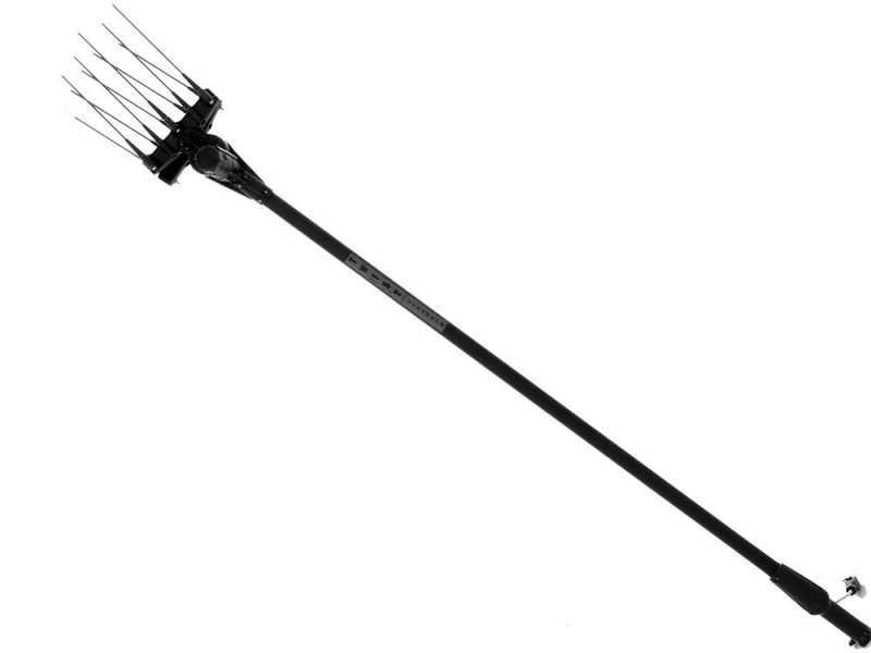 Elektrischer batteriebetriebener Olivenr&uuml;ttler Aima Twist Standard 210-310 cm - Aluminiumschaft - Schaftverl&auml;ngerung