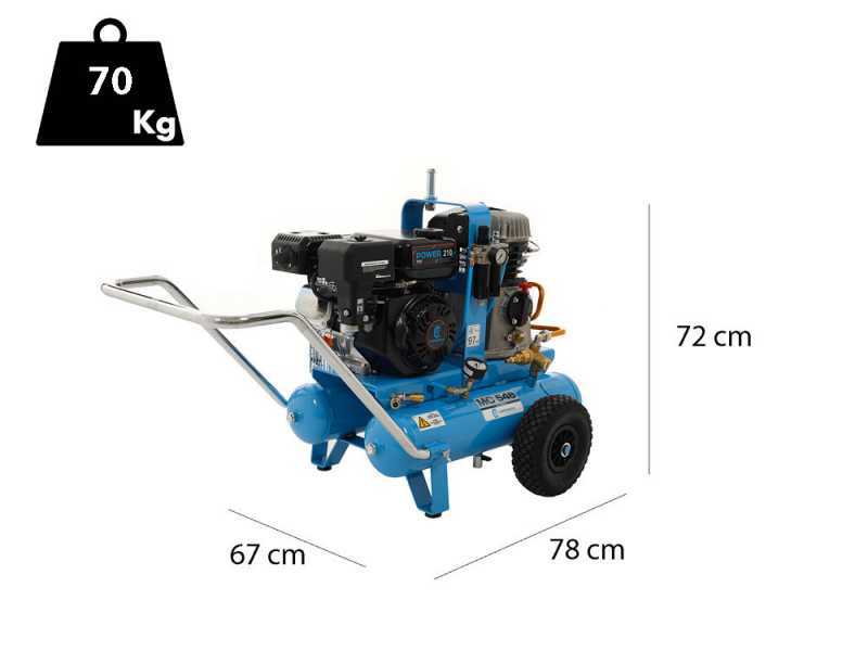Campagnola MC 548 Motorkompressor  - Benzinmotor 7 PS