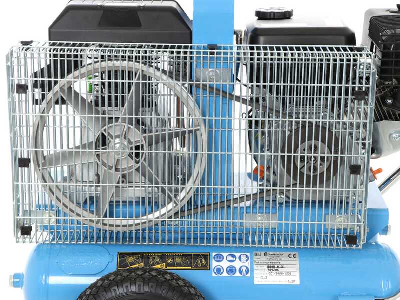 Campagnola MC 548 KIT Motorkompressor 7 PS + 2 pneumatische &Ouml;livenr&uuml;ttler Tuono Evo