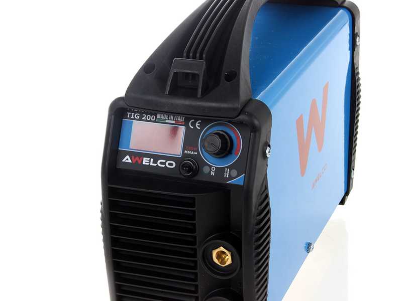 Inverter-Schwei&szlig;ger&auml;t Elektrode Inverter MMA-TIG Awelco MIKROTIG 200 - 200A - 230V - Zyklus 35%@150A &ndash; Kit