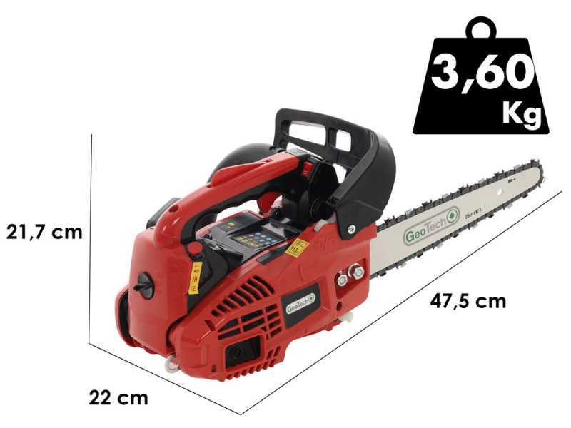 GeoTech GMS 25-25C - Benzin-Baumpfleges&auml;ge - 25 cm Carving Schwert