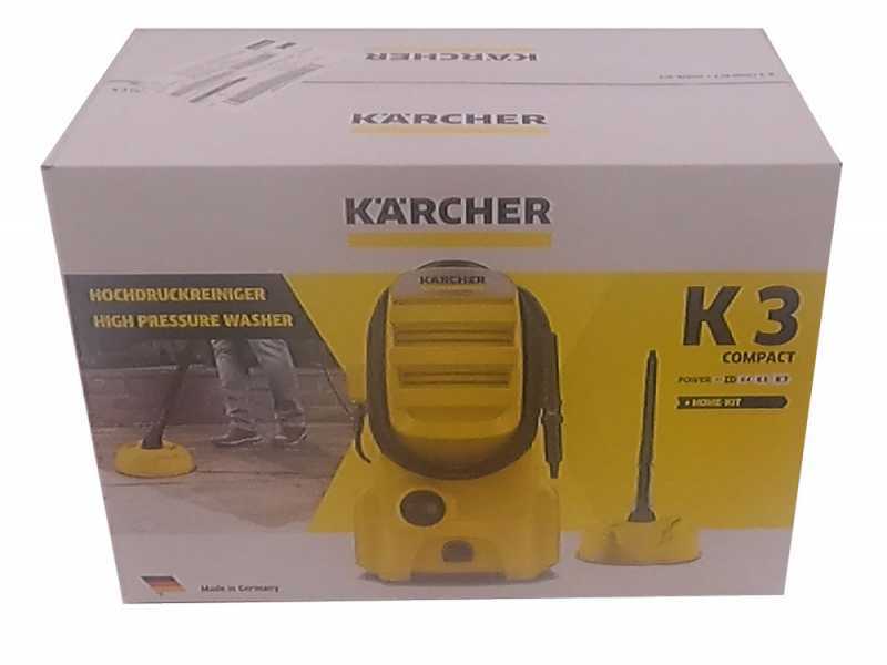 Kaltwasser-Hochdruckreiniger K&auml;rcher K3 Compact Home - 120 Mbar