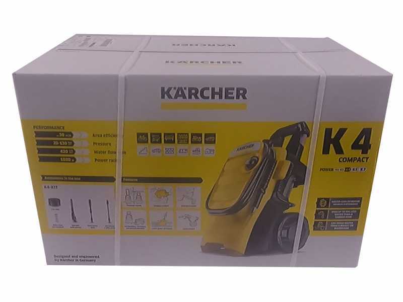 Kaltwasser-Hochdruckreiniger K&auml;rcher K4 Compact - 420 l/Std - 130 bar