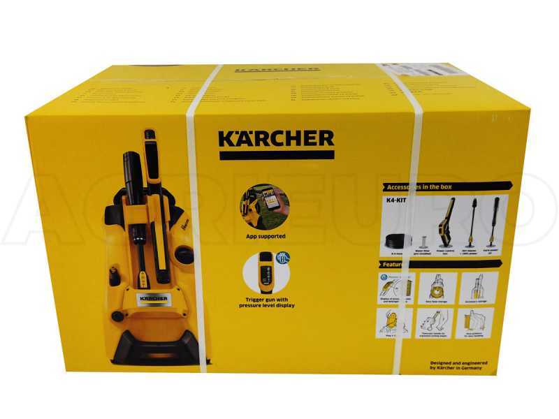 Kaltwasser Hochdruckreiniger K&auml;rcher K4 Power Control, 420 Lt/h - 130 bar