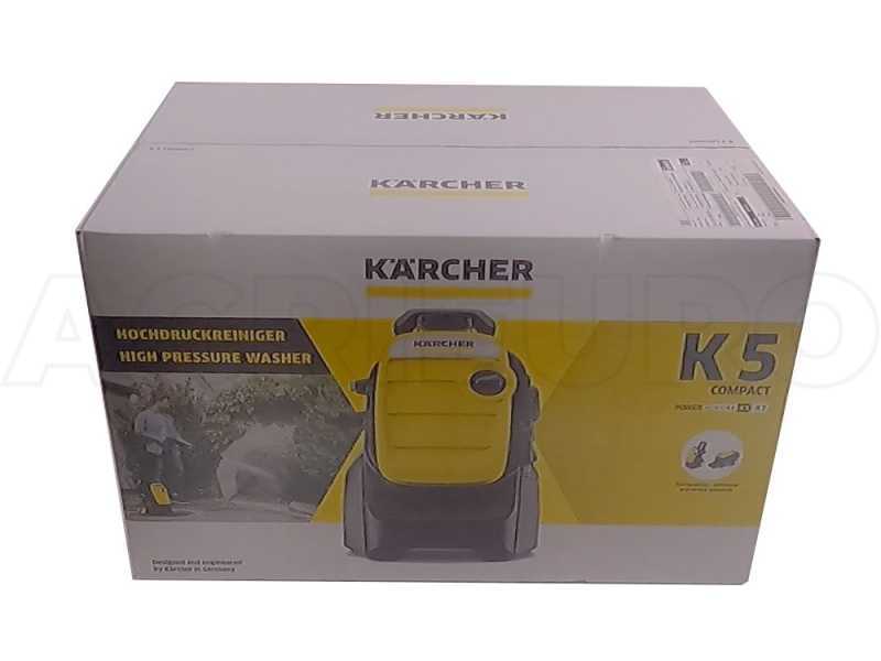 Kaltwasser-Hochdruckreiniger K&auml;rcher K5 Compact 500 l/h - 145 bar