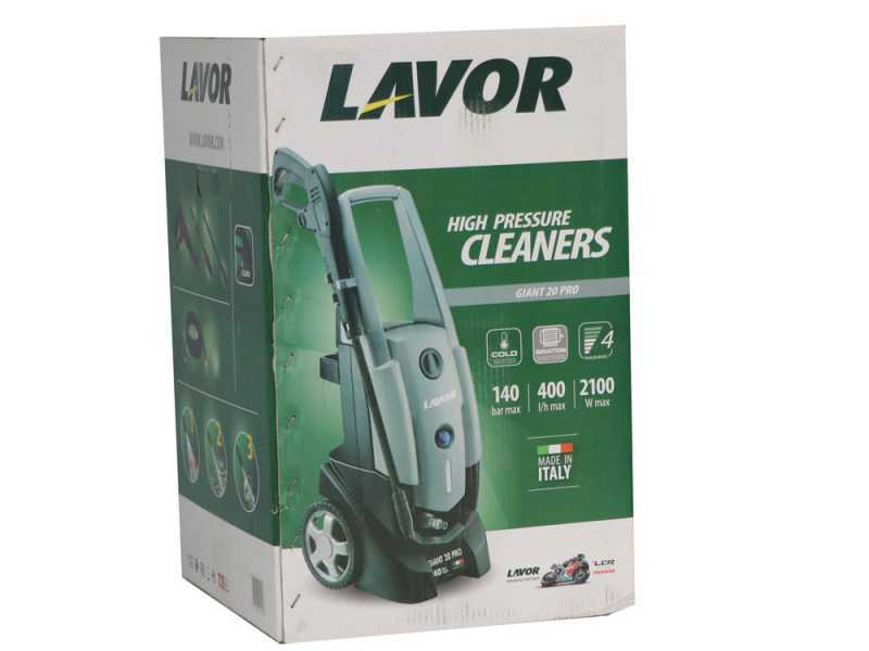 LAVOR GIANT 20 PRO - Kaltwasser-Hochdruckreiniger - 140 bar - 400 l/h
