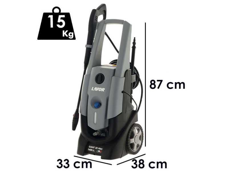 LAVOR GIANT 20 PRO - Kaltwasser-Hochdruckreiniger - 140 bar - 400 l/h
