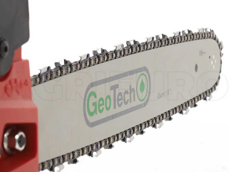 Kettens&auml;ge GeoTech GMS 45-45 mit Zweitaktmotor - 45 cm Schwert - Zweitaktmotor mit 45 cm&sup3;