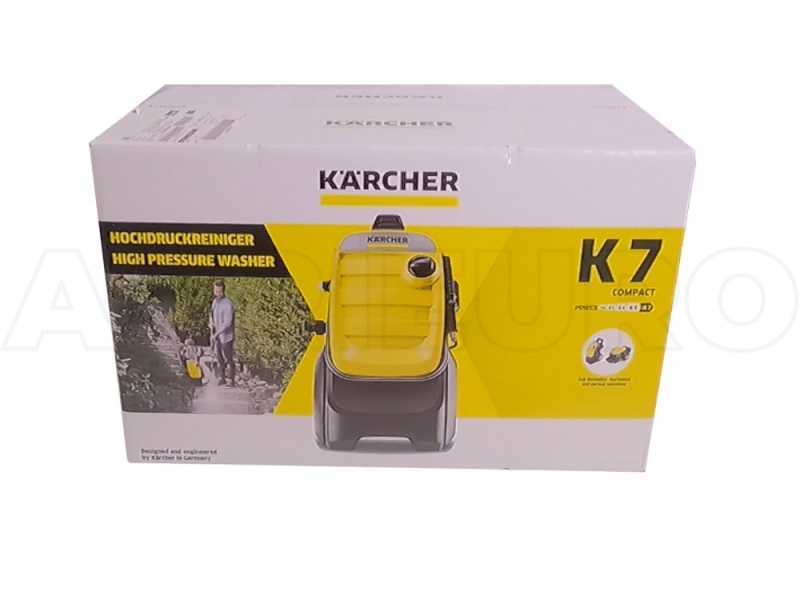 Kaltwasser-Hochdruckreiniger K&auml;rcher K7 Compact - 600 lt/h - 180 Mbar