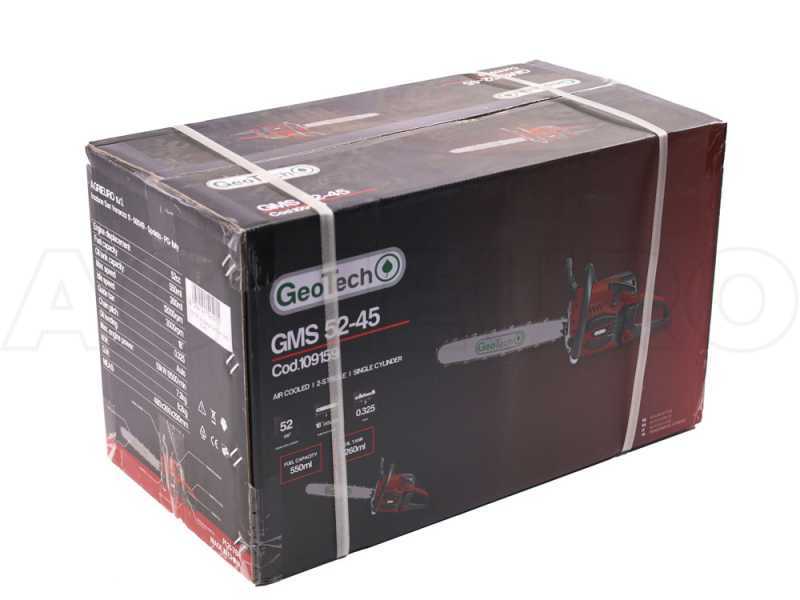 GeoTech GMS 52-45 - Benzin-Kettens&auml;ge - 45 cm Schwert