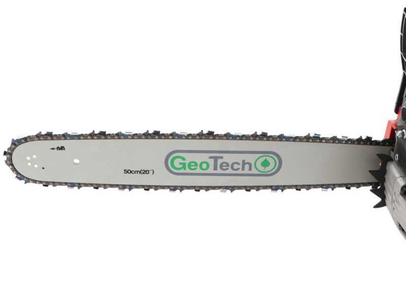 Kettens&auml;ge GeoTech GMS 58-50 mit Zweitaktmotor - 50 cm Schwert - 58 cm&sup3; Zweitaktmotor
