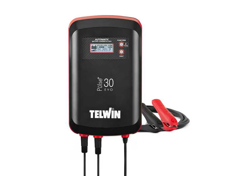 Telwin Pulse 30 - Automatisches Mehrzweck-Ladeger&auml;t - Erhaltungsladeger&auml;t - Batterien 6/12/24V