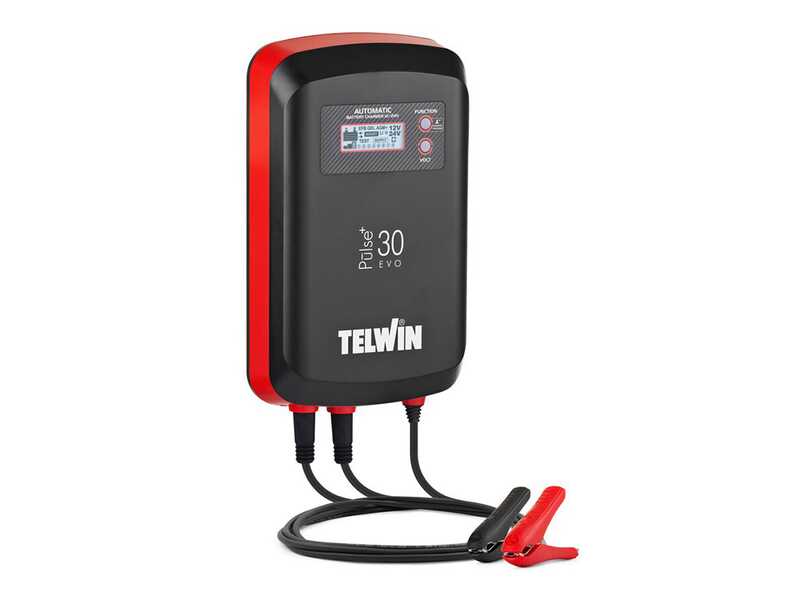 Telwin Pulse 30 - Automatisches Mehrzweck-Ladeger&auml;t - Erhaltungsladeger&auml;t - Batterien 6/12/24V