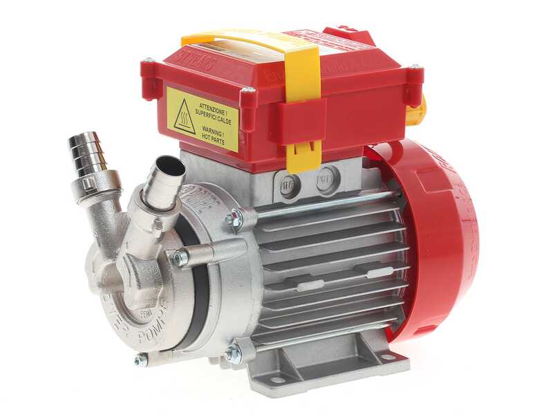 Rover Novax 20 B &ndash; Elektrische Umf&uuml;llpumpe &ndash; Elektropumpe f&uuml;r hei&szlig;e Fl&uuml;ssigkeiten und Bier &ndash; 230 V