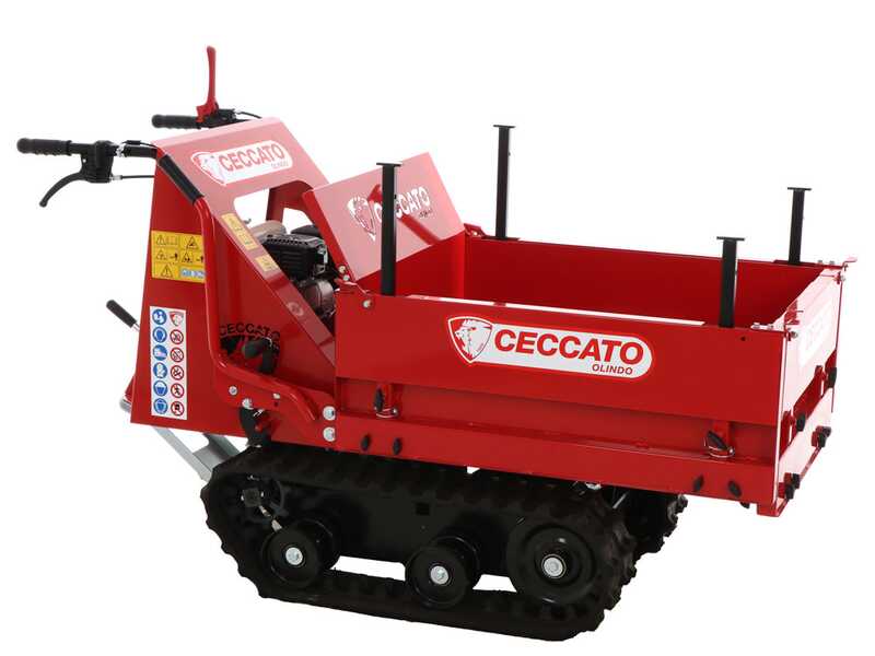 Raupendumper CECCATO CINGOLONE - Auziehbarer Kasten - Tragf&auml;higkeit 350 kg
