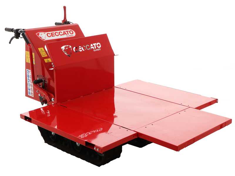 Raupendumper CECCATO CINGOLONE - Auziehbarer Kasten - Tragf&auml;higkeit 350 kg