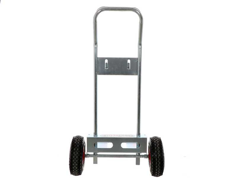Komplettes Set: Batteriewagen Geotech + Batteria 95 Ah + Ladeger&auml;t Telwin Touring 18