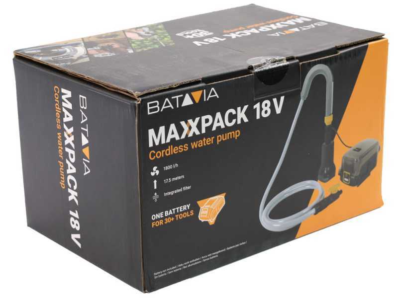 Kaufen Sie jetzt eine akkubetriebene Wasserpumpe von Batavia Tools