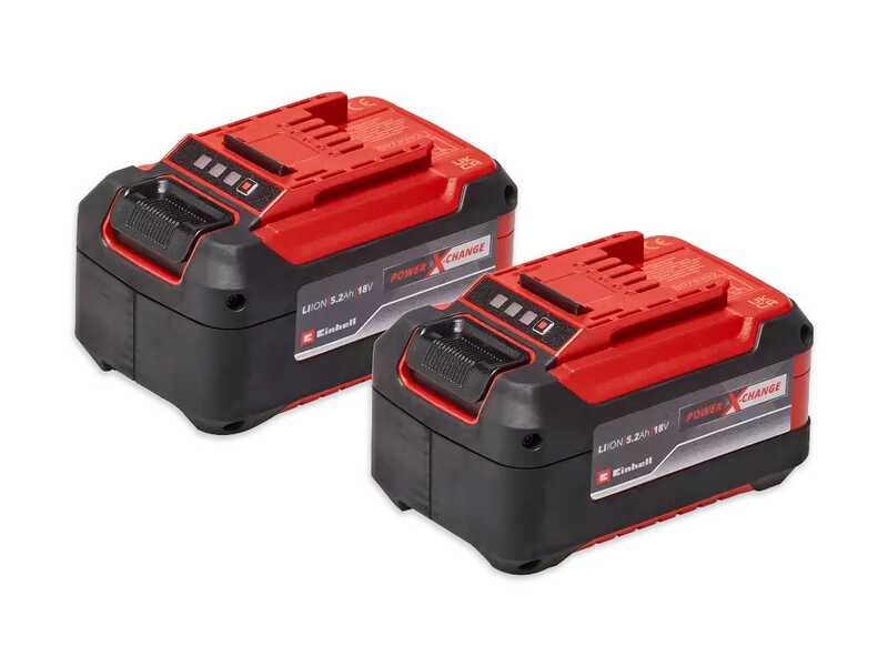 Akku Laubbl&auml;ser Einhell TURBO GE-LB 36/210 Li E - 2x 18V 5.2Ah