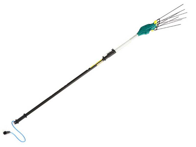 Zanon Falcon AL 200/F - Elektrischer Olivenr&uuml;ttler 170/250 cm Autobatterie-Kabel im Lieferumfang - Teleskopschaft aus Aluminium