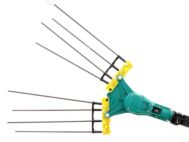 Zanon Falcon AL 200/F - Elektrischer Olivenr&uuml;ttler 170/250 cm Autobatterie-Kabel im Lieferumfang - Teleskopschaft aus Aluminium