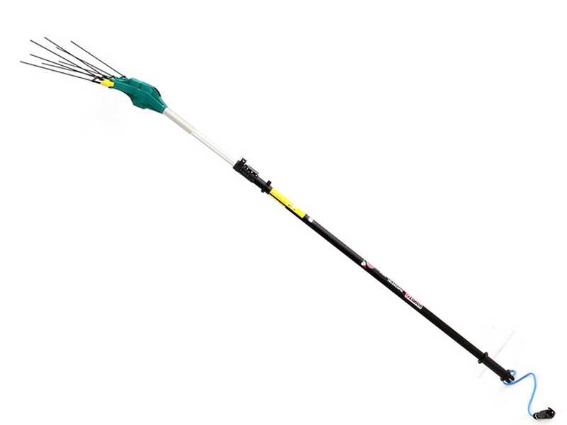 Zanon Falcon AL 200/F - Elektrischer Olivenr&uuml;ttler 170/250 cm Autobatterie-Kabel im Lieferumfang - Teleskopschaft aus Aluminium