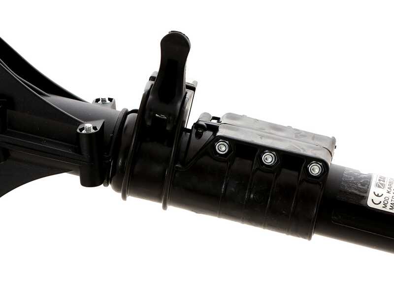 Elektrischer batteriebetriebener Olivenr&uuml;ttler Zanon Karbonium EVO AL 200/K - 170/250 - Teleskopschaft