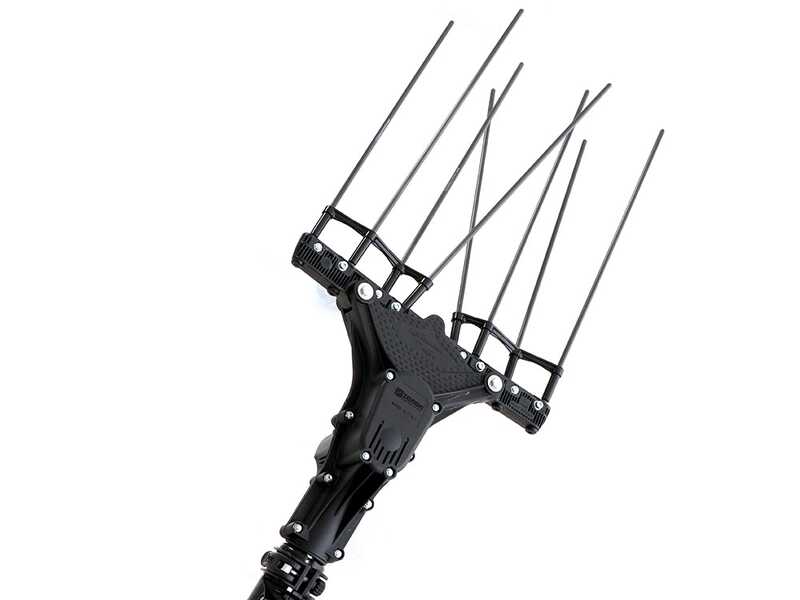 Zanon Karbonium EVO AL 200/K - Elektrischer Olivenr&uuml;ttler 170/250 cm Autobatterie-Kabel im Lieferumfang - Teleskopschaft aus Aluminium