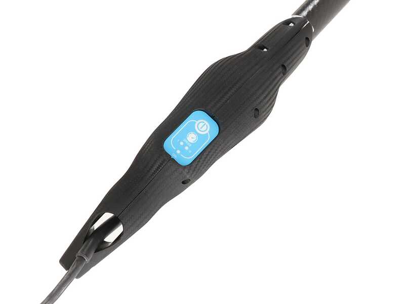 HERCULES 58V - Batteriebetriebener Olivenr&uuml;ttler - 235 - 320 cm - Rucksack-Akku enthalten