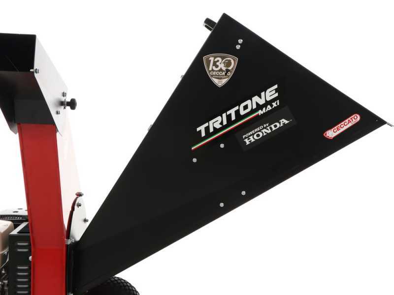 Ceccato Tritone Maxi - H&auml;cksler mit Verbrennungsmotor - Honda GX 390 - Elektrostarter