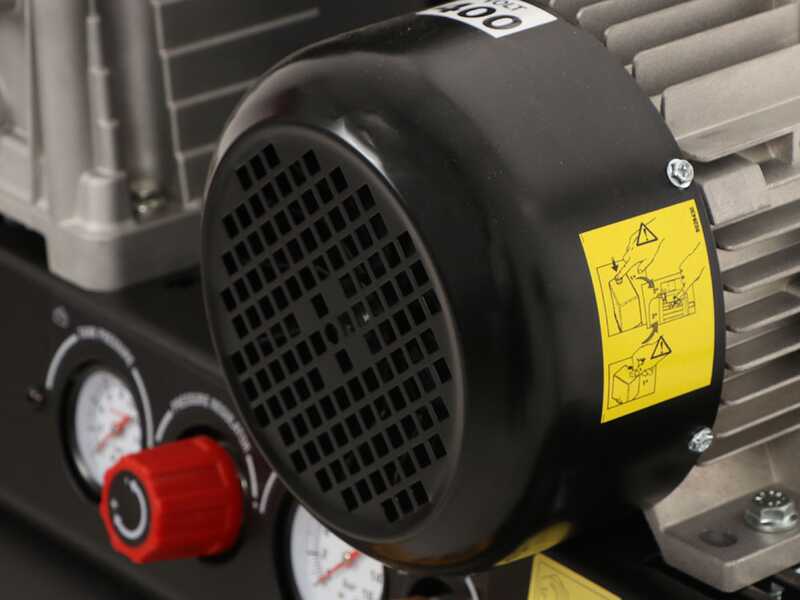 Nuair B3800B/4CT/200 Tech-Pro &ndash; Elektrischer Riemenkompressor 400V &ndash; 4-PS-Motor &ndash; 200 l