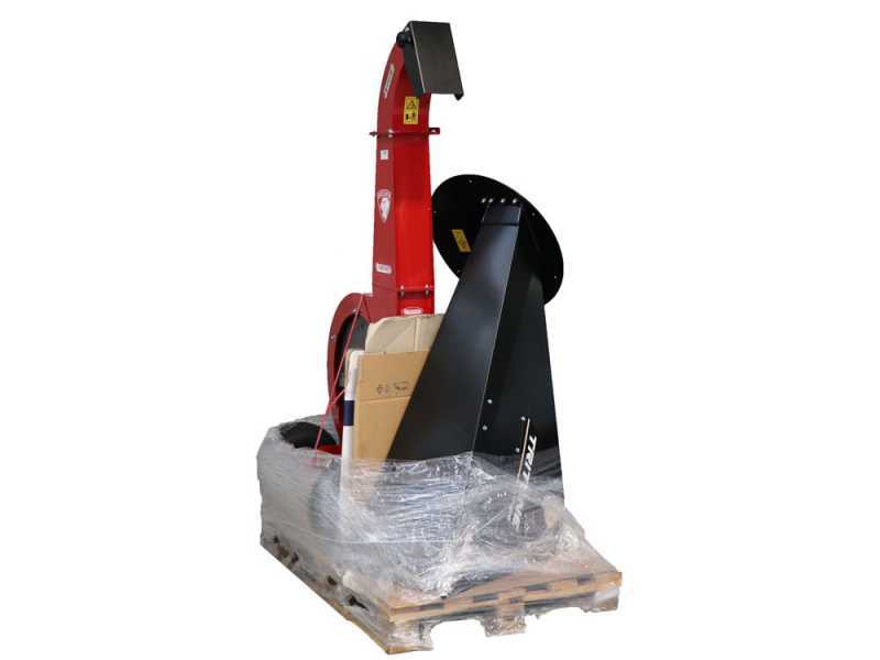 Ceccato Tritone Big - Profi H&auml;cksler 400V - mit Messerscheibe und H&auml;mmern